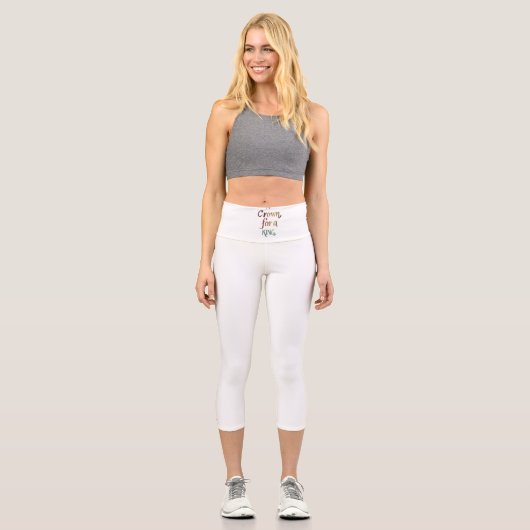 Eine Krone für einen König Capri Leggings (Vorderseite)
