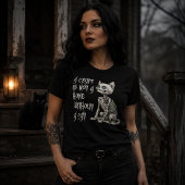 Eine Krypta ist ohne Katze kein Zuhause Tri-Blend Shirt