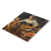 Eine Küchen-Szene Fliese (Seite)