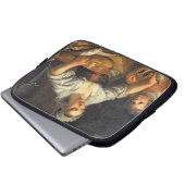 Eine Küchen-Szene Laptopschutzhülle (Vorne Knopf)