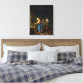Eine Küchenszene Leinwanddruck (Insitu (Schlafzimmer))