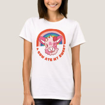 Eine Kuh aß meinen süßen Slogan