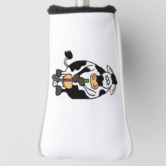 Eine Kuh, die Golf spielt Headcover (Rotieren 90)