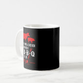 Eine Kuh ein Schwein und ein Huhn Funny Grillen Sm Kaffeetasse (Vorderseite Links)