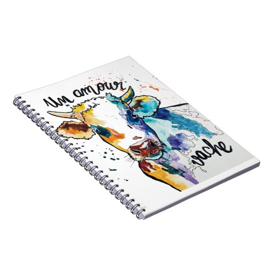 Eine Kuhliebe Notizblock (Rechte Seite)