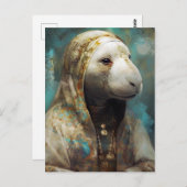 Eine Kundenkarte Postkarte (Vorne/Hinten)