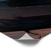 Eine Kunst des Hypnotik-Fraktals Poster (Ecke)