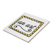 Eine Kunst-Fliese Fliese (Seite)