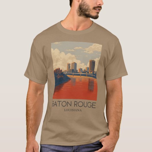 Eine Kunstausgabe von Baton Rouge 1 T-Shirt (Vorderseite)