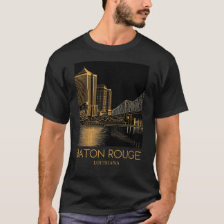 Eine Kunstausgabe von Baton Rouge 3 T-Shirt