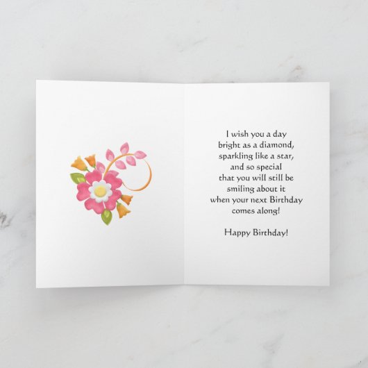 Eine Kunsthandwerkskarte zum 102. Karte (Innenseite)