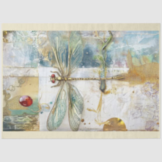 Eine künstlerische Dragonfly-Serie, Design #11 Seidenpapier