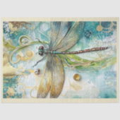 Eine künstlerische Dragonfly-Serie, Design #13 Seidenpapier (Vorderseite)