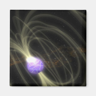 Eine künstlerische Konzeption des Magneten SGR 180 Magnet