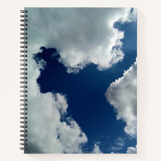 Eine Kurve in den Wolken Notizblock (Vorderseite)