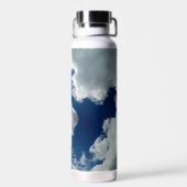 Eine Kurve in den Wolken Trinkflasche (Rückseite)