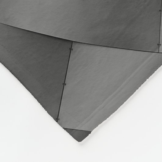 EINE KURVIERTE FASSADE, DIE IN DER WEISSEN LATTICE FLEECEDECKE (Ecke)