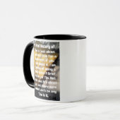 Eine kurze Geschichte von Tim: Lustig Tasse (Vorderseite Links)