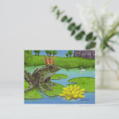 Eine Küsschenpostkarte Postkarte (Stehend Vorderseite)