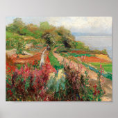 Eine Küstenlandschaft | Olga Wisinger-Florian Poster (Vorne)