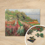 Eine Küstenlandschaft | Olga Wisinger-Florian Puzzle<br><div class="desc">Eine Küstenlandschaft | Original-Kunstwerk der österreichischen impressionistischen Malerin Olga Wisinger-Florian (1844-1926). Die Künstlerin ist für ihre vielen Landschaften und Blumenbilder bekannt. Verwenden Sie die Entwurfstools,  um einen benutzerdefinierten Text hinzuzufügen oder das Bild zu personalisieren.</div>