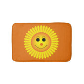 Eine lächelnde Sonne Badematte (Vorderseite)