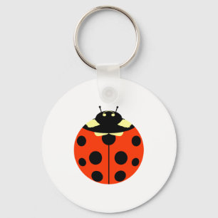 Eine Ladybug Schlüsselanhänger