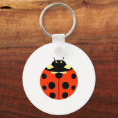 Eine Ladybug Schlüsselanhänger (Vorderseite)