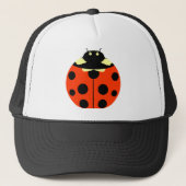 Eine Ladybug Truckerkappe (Vorderseite)