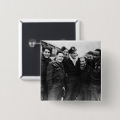 Eine Lancaster-Bomber-Crew Button (Vorne & Hinten)