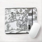 Eine Land-Szene mit einem Frauenspinnen Mousepad (Mit Mouse)