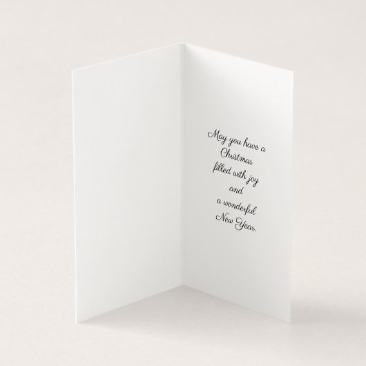 Eine Landkirche, eingebettet in den Schnee - Light (Innenseite)