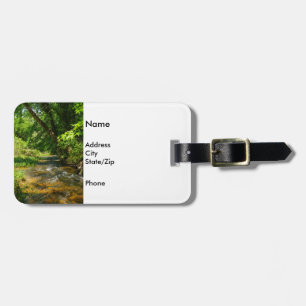 Eine Landkrebse Gepäckanhänger