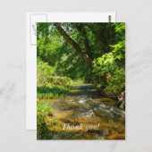 Eine Landkrebse Postkarte (Vorne/Hinten)