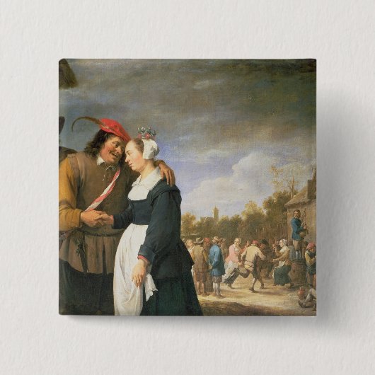 Eine ländliche Hochzeit, 1648 Button (Vorderseite)