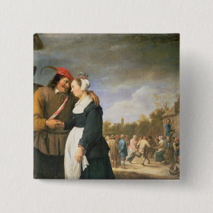 Eine ländliche Hochzeit, 1648 Button
