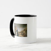 Eine ländliche Hochzeit, 1648 Tasse (Vorderseite Links)