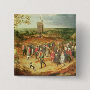 Eine ländliche Hochzeit Button