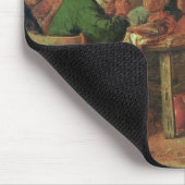 Eine ländliche Mahlzeit Mousepad (Ecke)