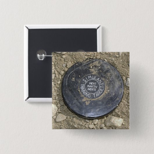 Eine Landmine mit Simulation Button (Vorne & Hinten)