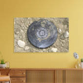 Eine Landmine mit Simulation Leinwanddruck (Insitu (Wohnzimmer))