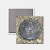 Eine Landmine mit Simulation Magnet (Vorderseite/Rückseite)