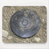 Eine Landmine mit Simulation Mousepad (Vorne)