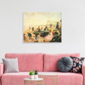 Eine Landschaft am Meer Leinwanddruck (Insitu (Wohnzimmer))