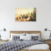 Eine Landschaft am Meer Leinwanddruck (Insitu (Schlafzimmer))