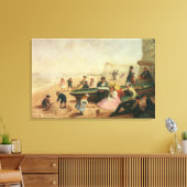 Eine Landschaft am Meer Leinwanddruck (Insitu (Wohnzimmer))