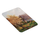Eine Landschaft im Frühling durch Adolf Kaufmann Magnet (Rechte Seite)