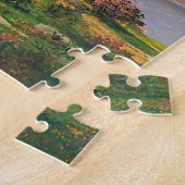 Eine Landschaft im Frühling durch Adolf Kaufmann Puzzle (Seite)