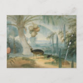 Eine Landschaft in Ceylon von Samuel Daniell Postkarte (Vorderseite)