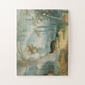 Eine Landschaft in Ceylon von Samuel Daniell Puzzle (Vertikal)